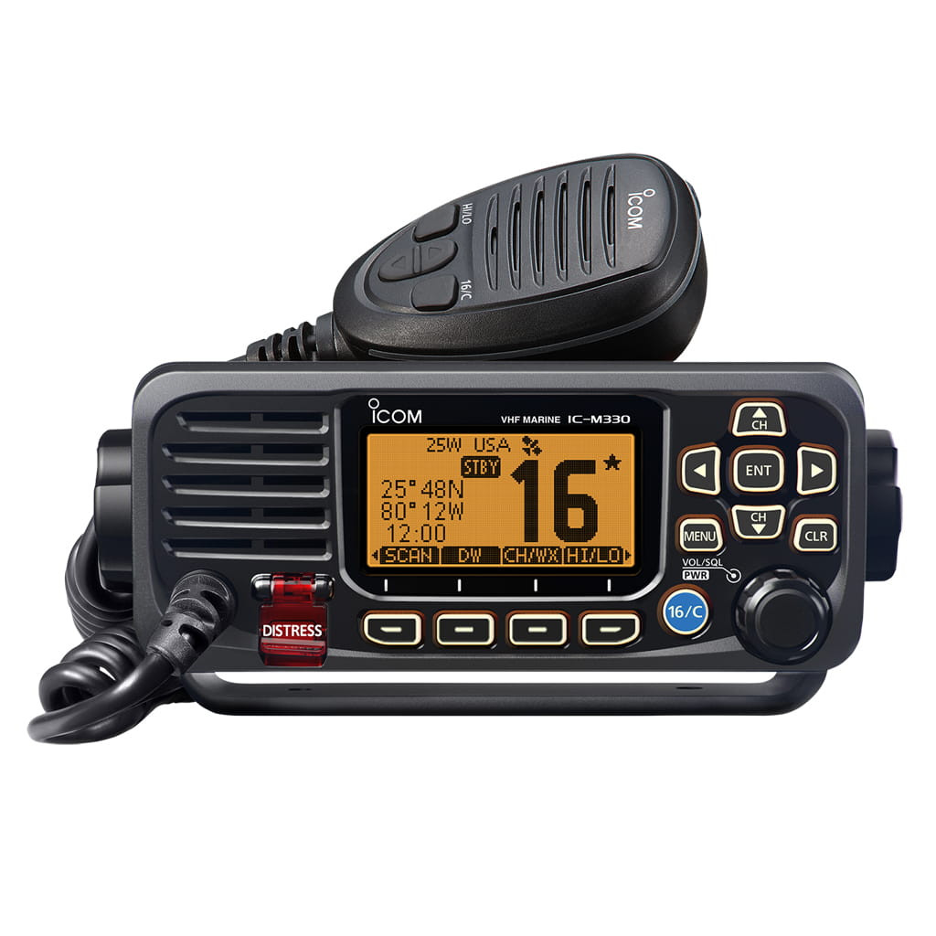 Icom IC-M330G compact marine radio with GPS