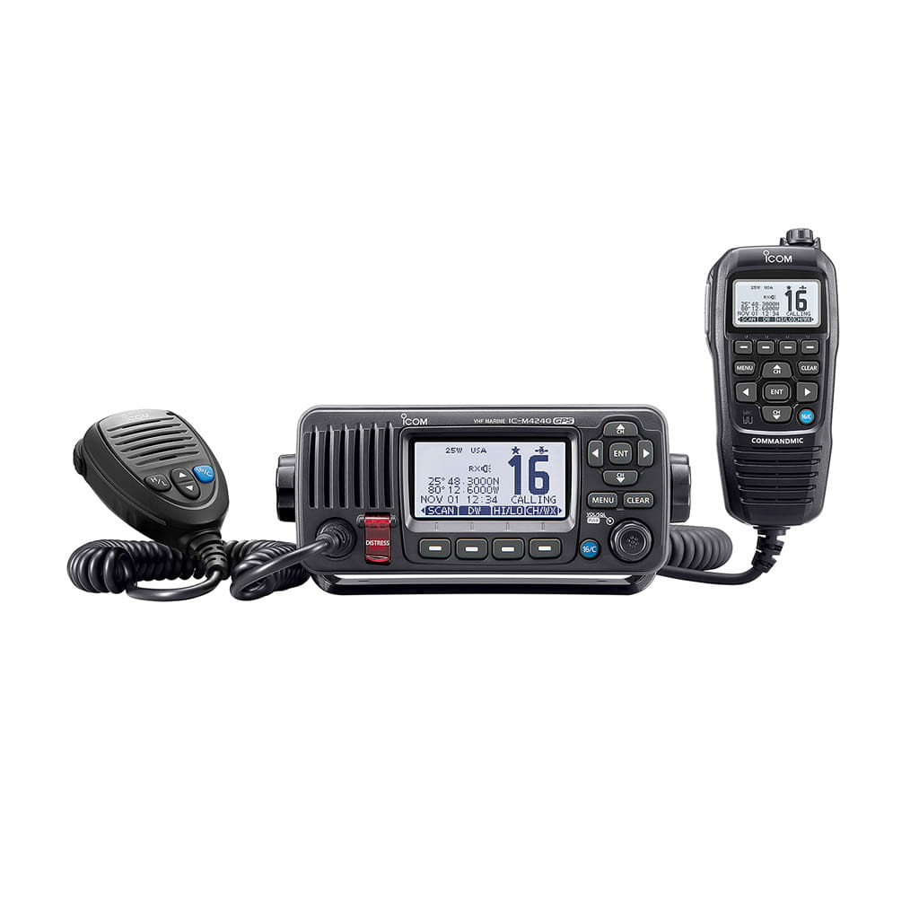  Icom IC-M424G Fixed Mount Marine VHF Transceiver 