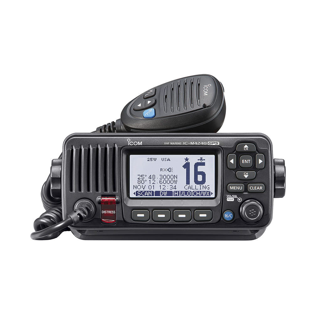  Icom IC-M424G fixed mount marine VHF