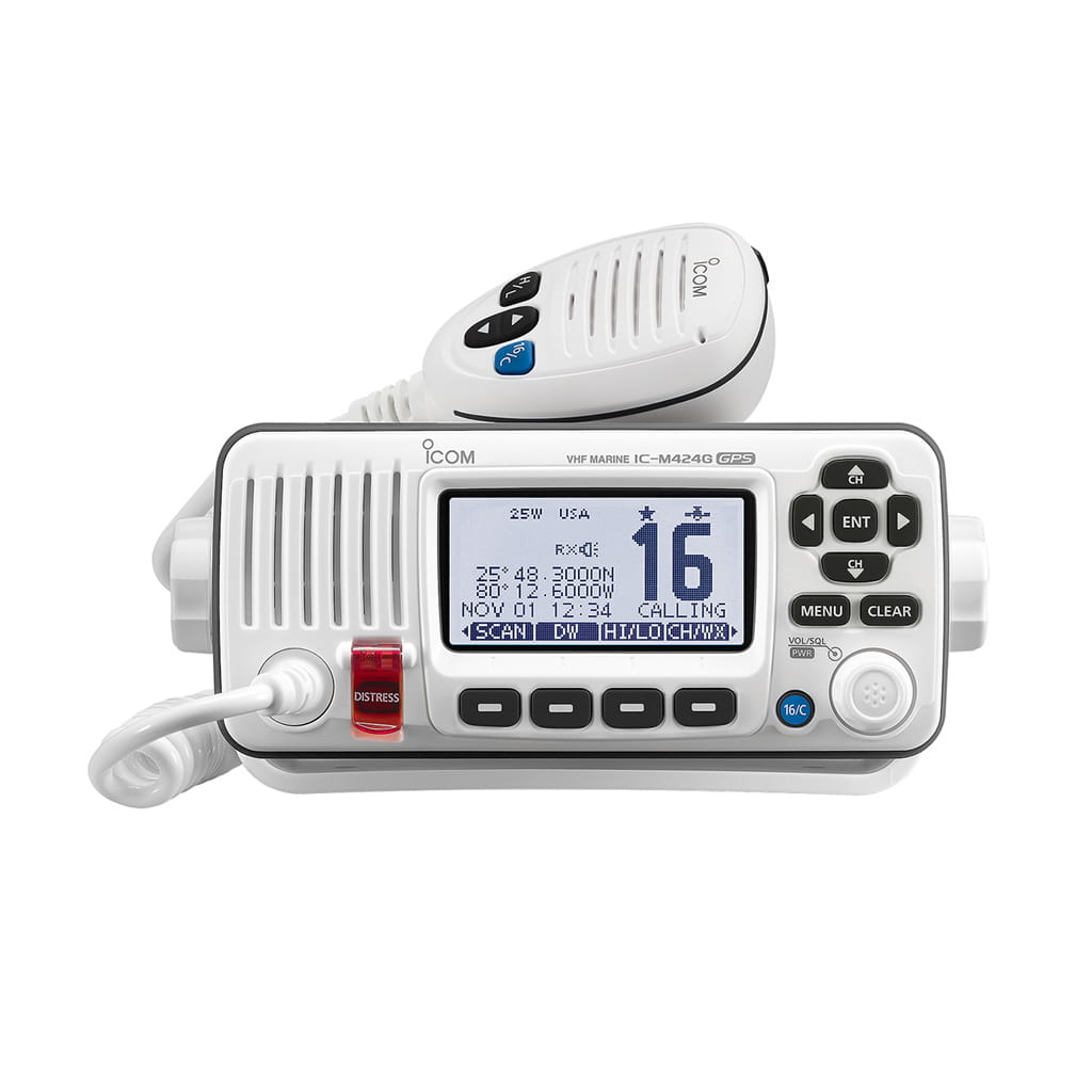  Icom IC-M424G fixed mount marine VHF
