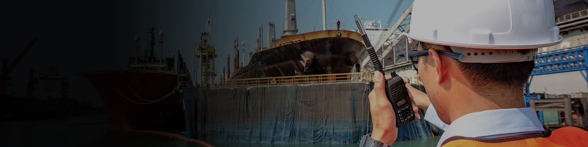 Radios Are Used in Marine Operations